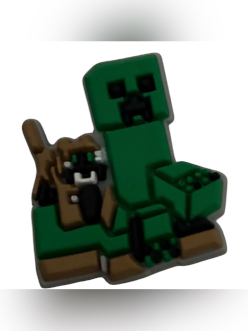 Minecraft Creeper Croc Shoe Charm